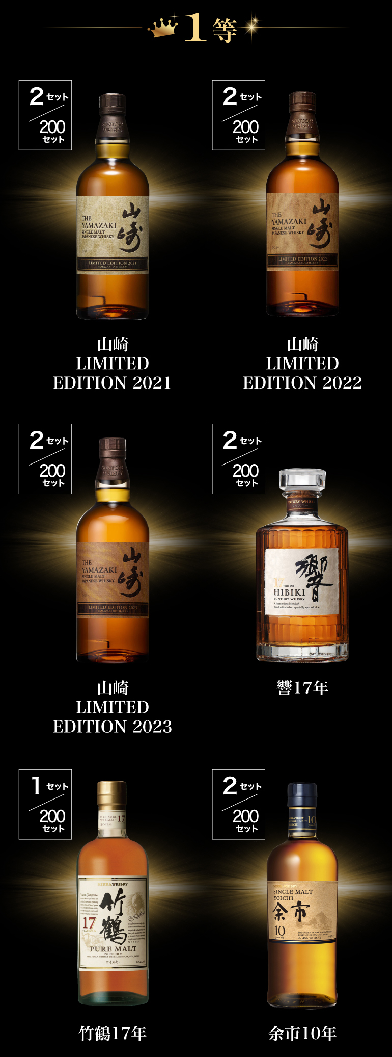 ウイスキー福袋1.58万円