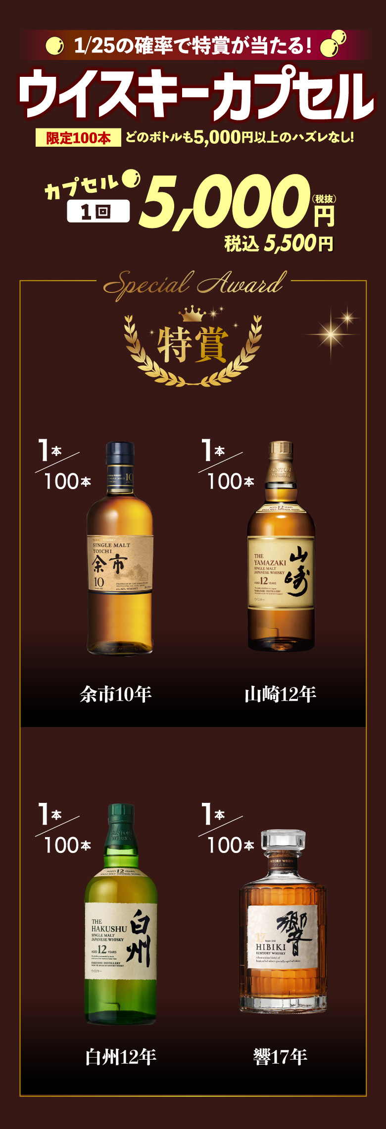 tasting collection