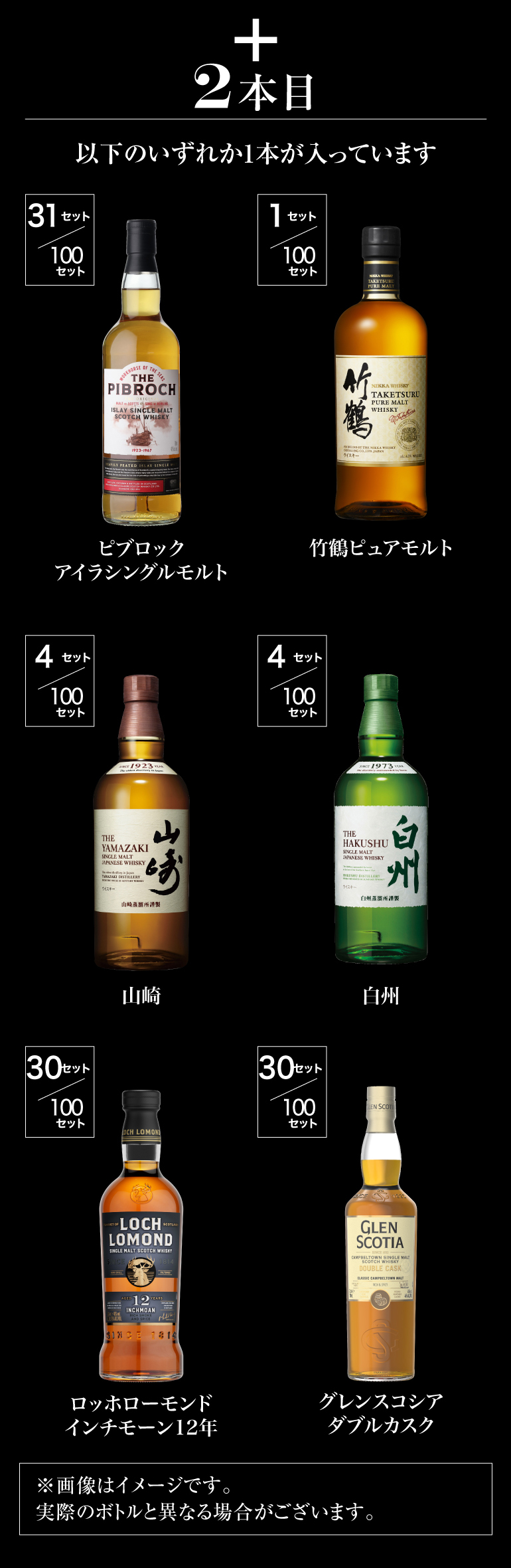 山崎白州が入った福袋